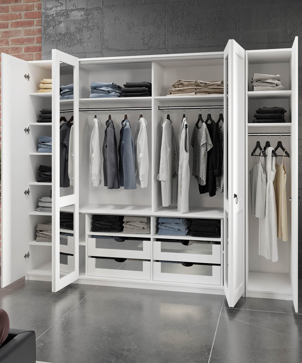 STEP GARDROP İÇ DİZAYN (BEYAZ)